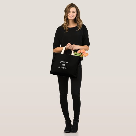 Vernachlässigte Positivtasche Mini Stoffbeutel (Vorderseite (Model))