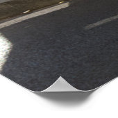 Vernachlässigtes Shopfront Poster (Ecke)