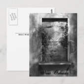 Vernagelte Fenster Postkarte (Vorne/Hinten)