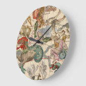 Vernal Equinox Große Wanduhr (Winkel)