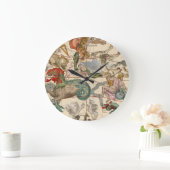 Vernal Equinox Große Wanduhr (Zuhause)