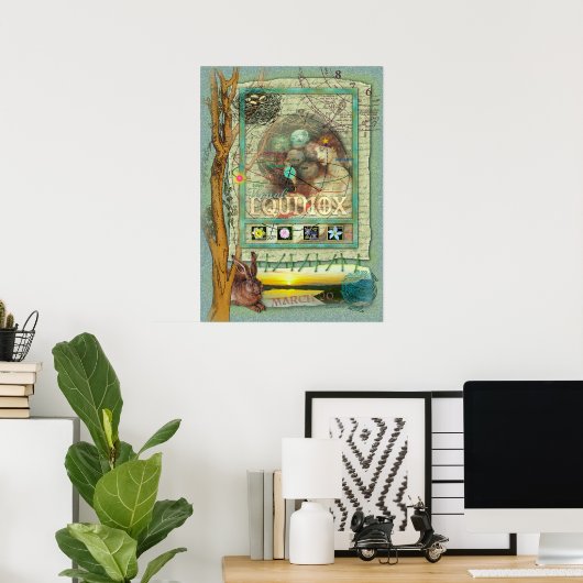 Vernal Equinox Poster (Heimbüro)