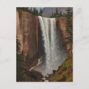 Vernal Fall von Albert Bierstadt Postkarte