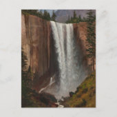 Vernal Fall von Albert Bierstadt Postkarte (Vorderseite)