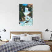 Vernal Falls at YosemiteYosemite, CA Leinwanddruck (Insitu (Schlafzimmer))