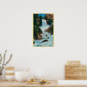 Vernal Falls at YosemiteYosemite, CA Poster (Küche)