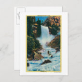 Vernal Falls at YosemiteYosemite, CA Postkarte (Vorne/Hinten)
