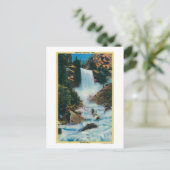 Vernal Falls at YosemiteYosemite, CA Postkarte (Stehend Vorderseite)