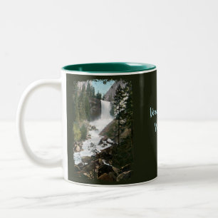 Vernal Falls bemalt Coffee Tasse