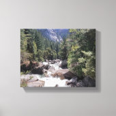 Vernal Falls Downstream Leinwanddruck (Vorderseite)