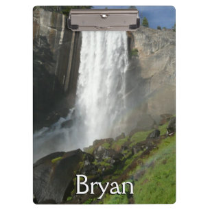 Vernal Falls I im Yosemite National Park Klemmbrett