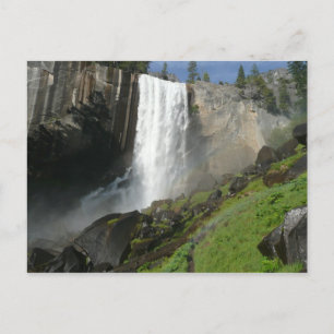Vernal Falls I im Yosemite National Park Postkarte