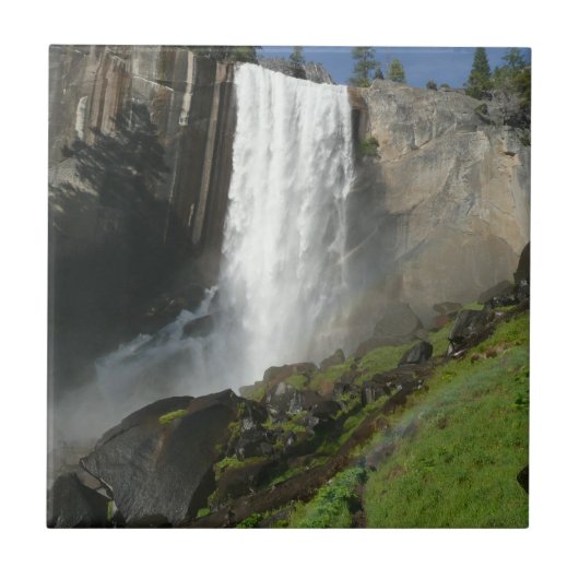 Vernal Falls I in Yosemite National Park Fliese (Vorderseite)