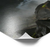 Vernal Falls I in Yosemite National Park Fotodruck (Ecke)