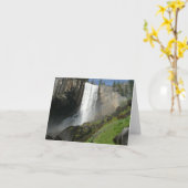 Vernal Falls I in Yosemite National Park Karte (Gelbe Blume)