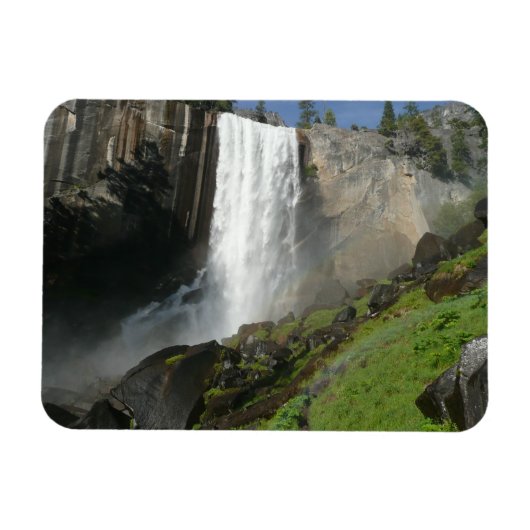 Vernal Falls I in Yosemite National Park Magnet (Horizontal)