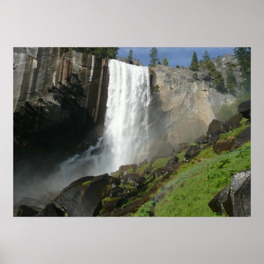 Vernal Falls I in Yosemite National Park Poster (Vorne)