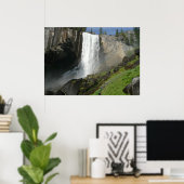 Vernal Falls I in Yosemite National Park Poster (Heimbüro)