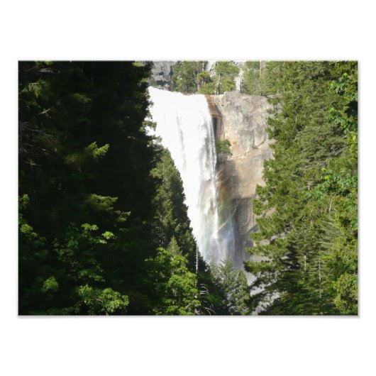 Vernal Falls II. im Yosemite-Nationalpark Fotodruck (Vorne)