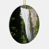 Vernal Falls II. im Yosemite-Nationalpark Keramik Ornament (Rechts)