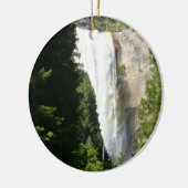Vernal Falls II. im Yosemite-Nationalpark Keramik Ornament (Links)