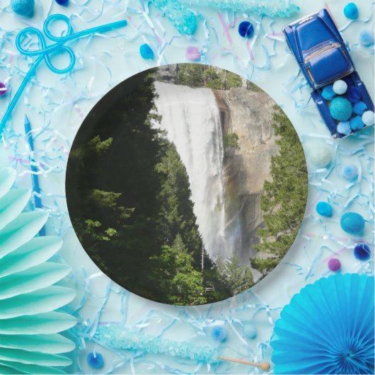 Vernal Falls II. im Yosemite-Nationalpark Pappteller (Party)