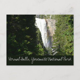 Vernal Falls II im Yosemite-Nationalpark Postkarte