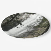 Vernal Falls III: Yosemite National Park Pappteller (Schrägansicht)