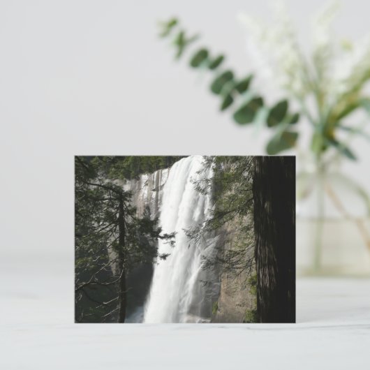 Vernal Falls III: Yosemite National Park Postkarte (Stehend Vorderseite)