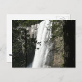 Vernal Falls III: Yosemite National Park Postkarte (Vorne/Hinten)