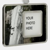 Vernal Falls III: Yosemite National Park Rahmen-Ornament Silber (Rechts)