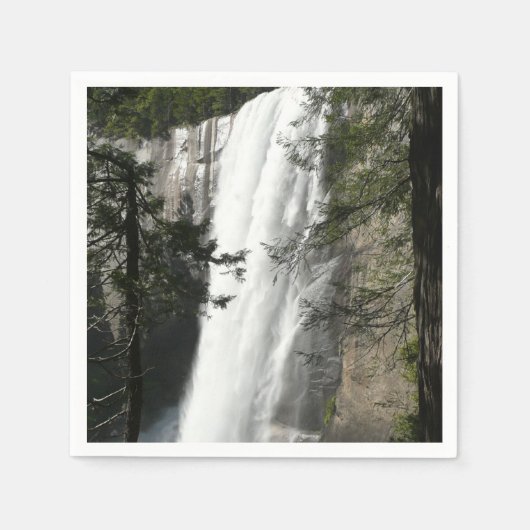 Vernal Falls III: Yosemite National Park Serviette (Vorderseite)