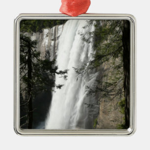 Vernal Falls III: Yosemite National Park Silbernes Ornament