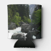 Vernal Falls in der Ferne von Yosemite Dosenkühler (Rückseite)