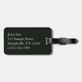 Vernal Falls in der Ferne von Yosemite Gepäckanhänger (Rückseite horizontal)