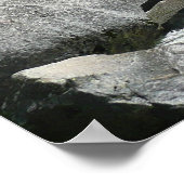 Vernal Falls in der Ferne von Yosemite Poster (Ecke)