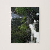 Vernal Falls in der Ferne von Yosemite Puzzle (Vertikal)