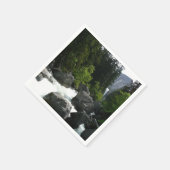 Vernal Falls in der Ferne von Yosemite Serviette (Ecke)