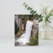 Vernal Falls Overlook Postkarte (Stehend Vorderseite)