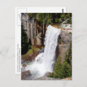 Vernal Falls Overlook Postkarte (Vorne/Hinten)