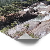 Vernal Falls Poster (Ecke)