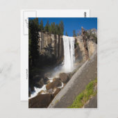 Vernal Falls Postkarte (Vorne/Hinten)