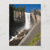 Vernal Falls Postkarte (Vorderseite)