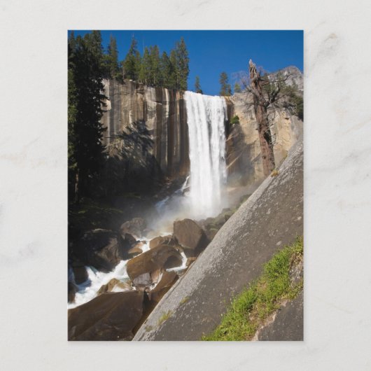 Vernal Falls Postkarte (Vorderseite)