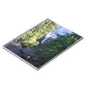 Vernal Falls, Yosemite National Park, CA Notizblock (Linke Seite)