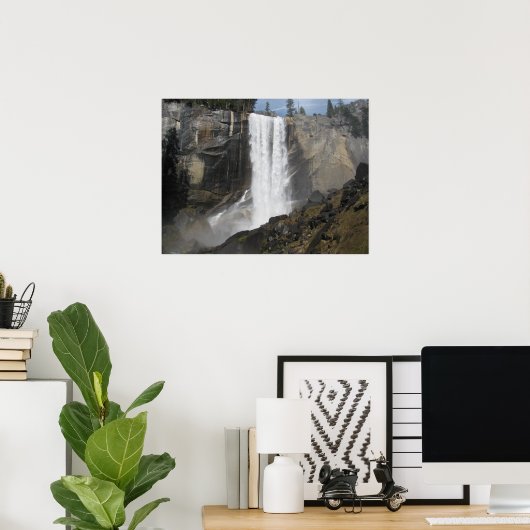Vernal Falls - Yosemite Poster (Heimbüro)