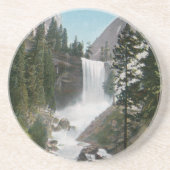 Vernal Falls, Yosemite Vintager Untersetzer (Vorne)