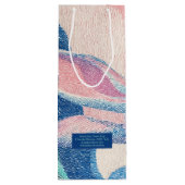 VERNAL illustrierte Ostergeschenktüte Geschenktüte Für Weinflaschen (Rückseite)