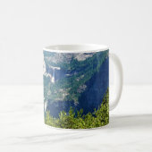 Vernal & Nevada Falls from Glacier Point, CA Kaffeetasse (VorderseiteRechts)