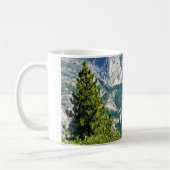Vernal & Nevada Falls from Glacier Point, CA Kaffeetasse (Links)
